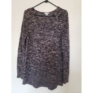 Abound Brown Knit Long Sleeve Pullover